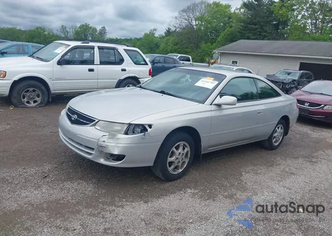 2000 Toyota Camry Solara Se from USA, damaged, VIN 2T1CG22P5YC365323